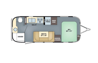 2017 Airstream RV Flying Cloud 23FB HAL 611