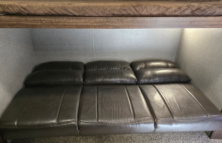 Bunkroom sofa collapsed