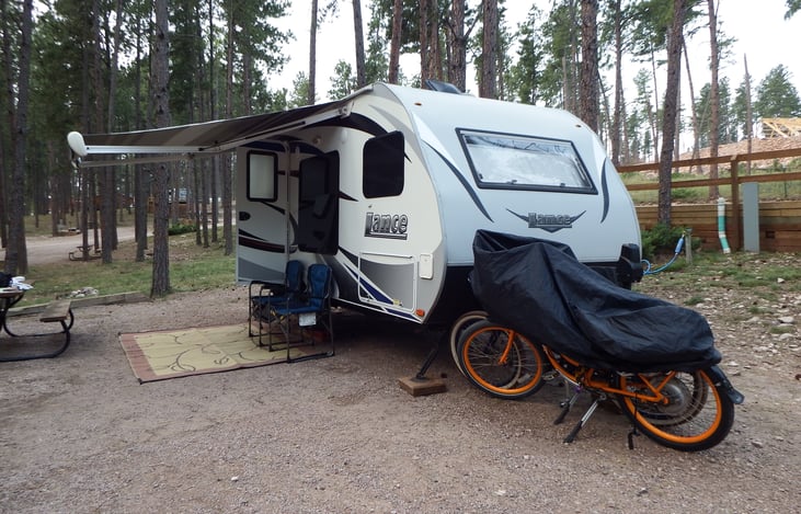 Near Mount Rushmore, South Dakota.
