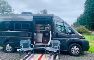 WINNEBAGO TRAVATO Camper Van for winter travels !