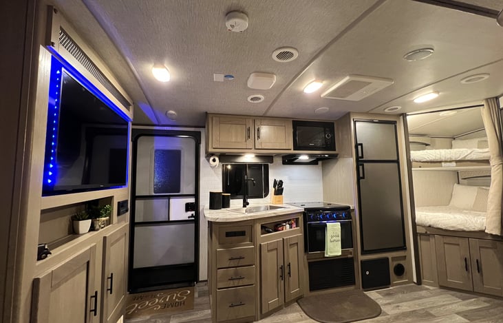 Extremely roomy with lots of space for entertaining