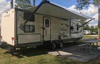 No tow vehicle needed! Brand new 2018 Forest River Hemisphere sleeps 9!!