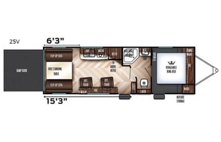 2018 Forest River RV Vengeance Rogue 25V