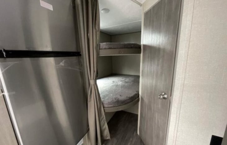 Double size bunk beds!