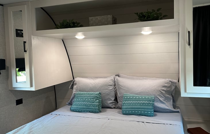 Queen bed