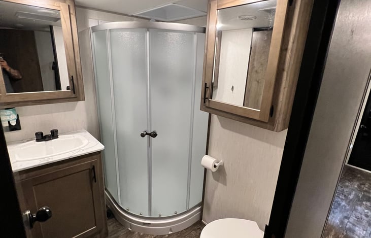 Master bathroom room