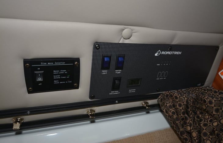 3000 watt inverter and in cabin control panel
