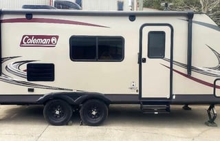 Colman Camper delivery includes set up/breakdown