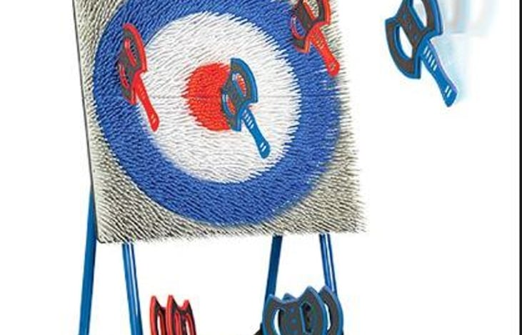 Outdoor Axe Throwing - family and crowd favorite!