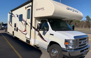 32-foot Jayco "Home away from Home" Class C RV