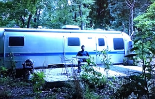 Vintage Airstream newly remolded