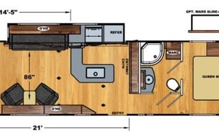 Stockton Lake's Only Toy Hauler!