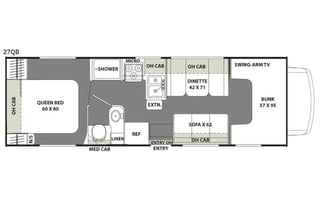 Coachmen RV Freelander 27QB Chevy 4500 (AZ)