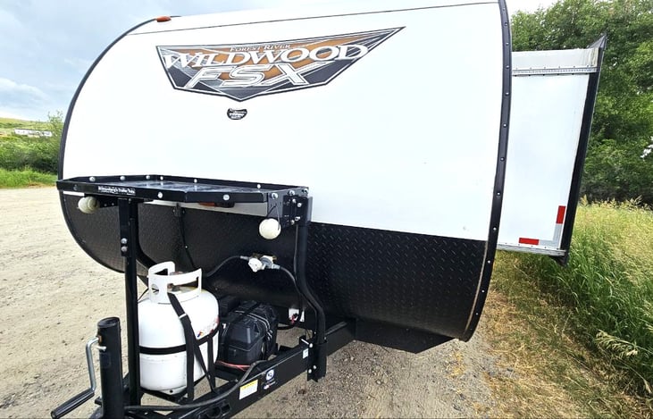 Extra storage, generator rack