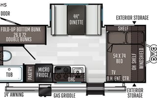 2020 Flagstaff E-PRO E20BHS