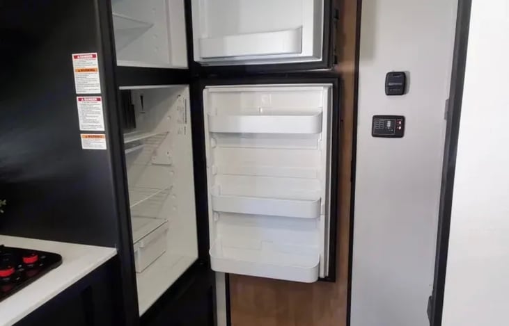 Refrigerator & freezer.