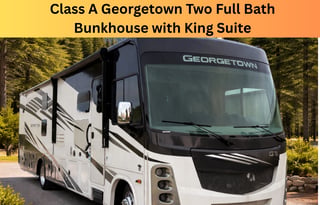 Georgetown Bunkhouse Two Full Bath and King Bed