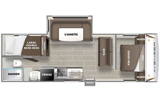 2021 Prime Time RV Avenger 26BBS