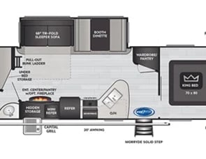 Keystone RV Cougar Half-Ton 29BHS