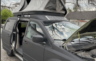 Sleeps 4, Dodge Grand Caravan, mini RV