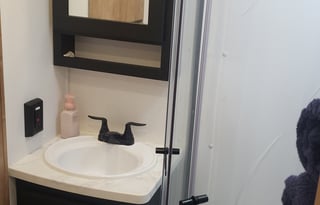 RV outback with private bunkroom