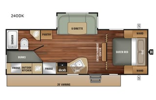 2018 Starcraft Launch Outfitter 24ODK