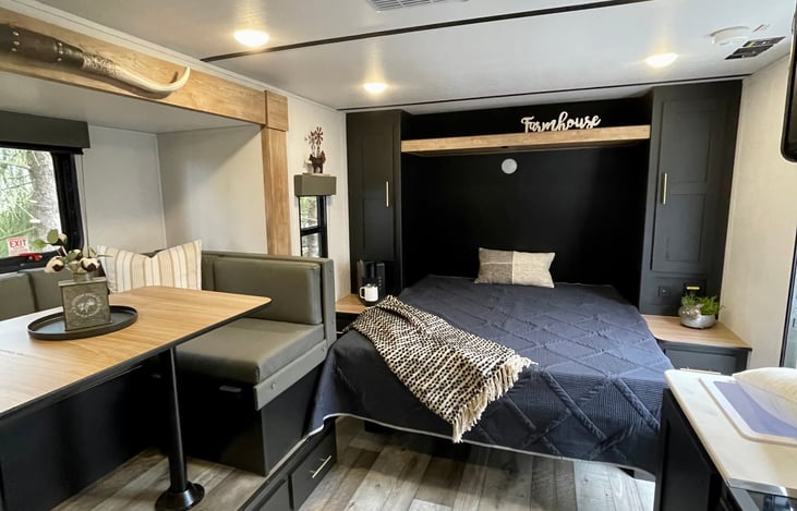 Miller bed -queen sized.