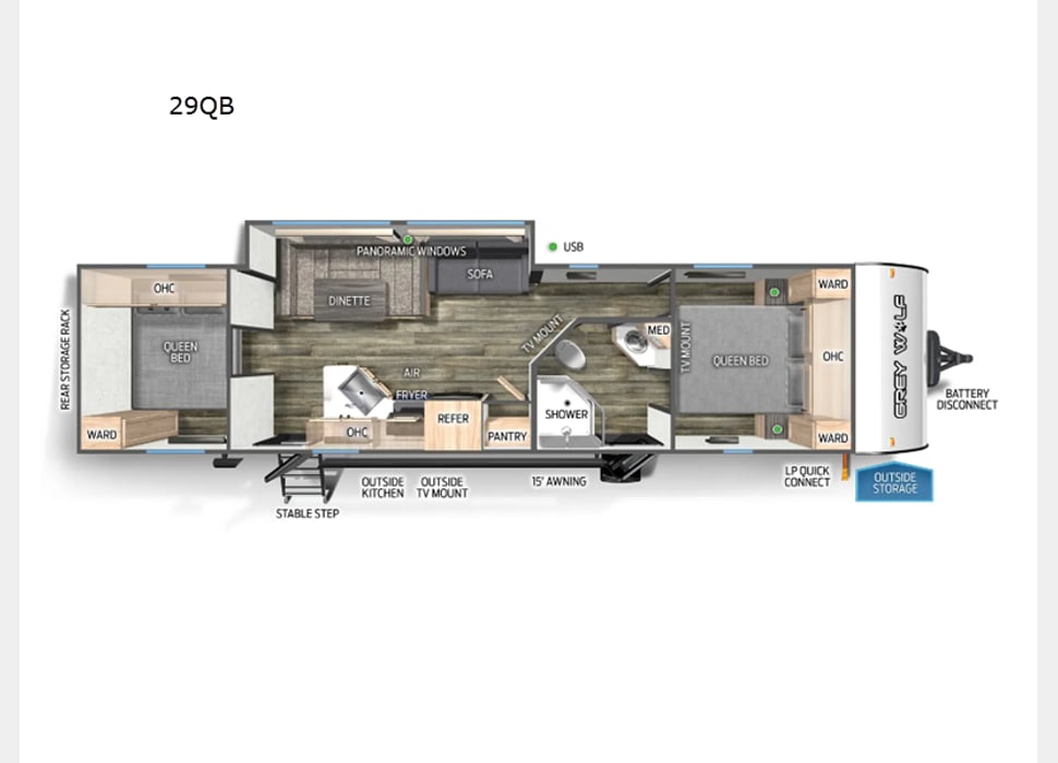 Travel Trailer rentals in Cedar Falls
