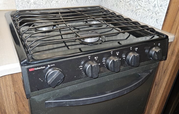 Great camping stovetop and oven.