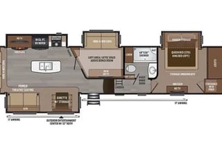 2017 Keystone Montana HAL 1641
