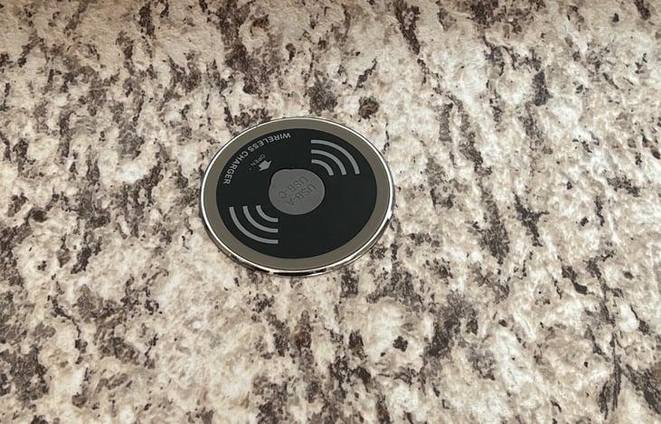 One of multiple chargers for electronics