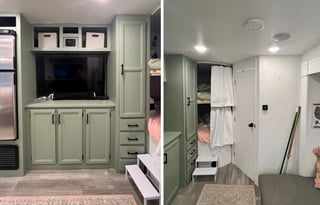 Happily Ever Housers Fully Renovated RV with Style