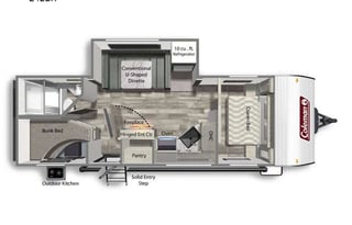 2022 Dutchmen RV Coleman Lantern Series 242BH