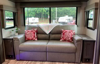 Ruby! Our REFLECTION 303RLS is ready for Glamping+