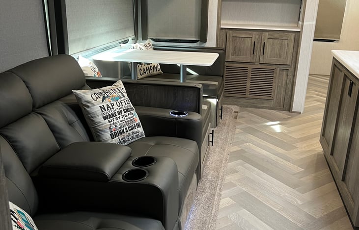 Recliners and living space