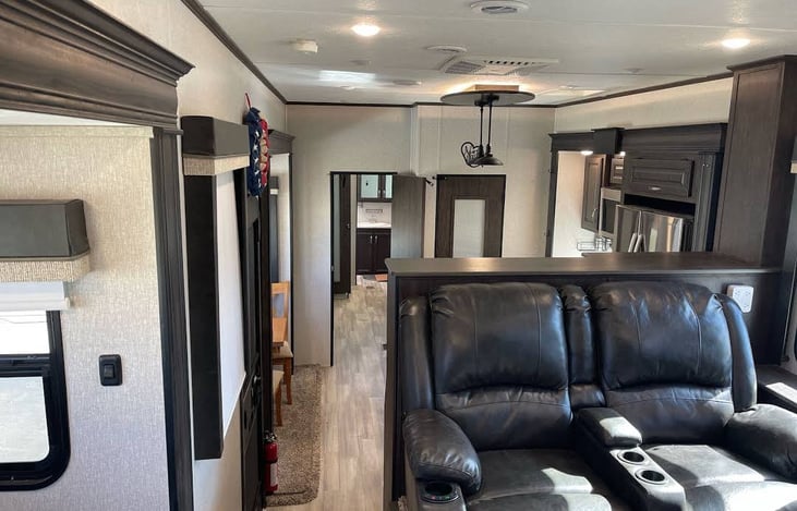 Recliners in living room