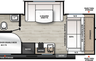 2023 Forest River RV Aurora 18BHS