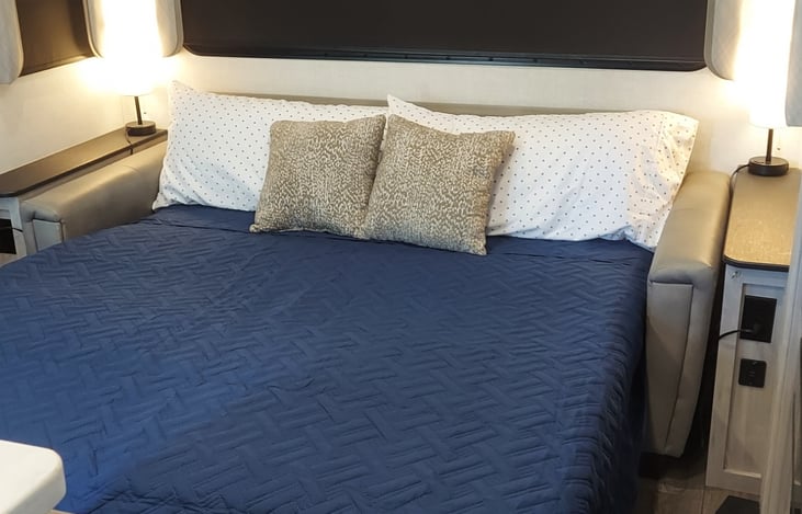 King  size trifold couch