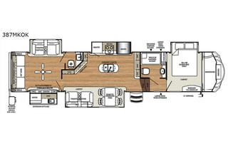 2018 Forrest River Serria 387MKOK