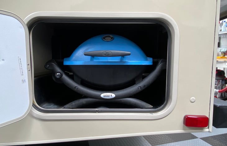 Webber Grill available as a ADD ON.