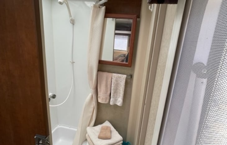 Bathroom with shower