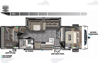 2021 Forest River Salem Cruise Lite 273QBXL