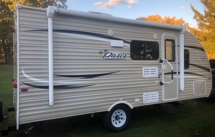 Entrance side of Private Oasis