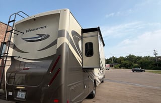 The 2 bathroom RV. No more waiting in line.