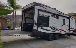 2017 Forest River RVShockwave T18CBMX Fam Friendly