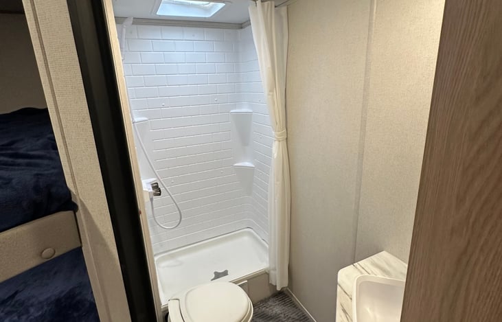 Bathroom with shower