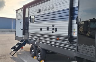 "Anna Grace" 2021 Forest River Gray Wolf limited.