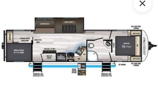 2022 Forest River RV Cherokee Alpha Wolf 30RDB-L