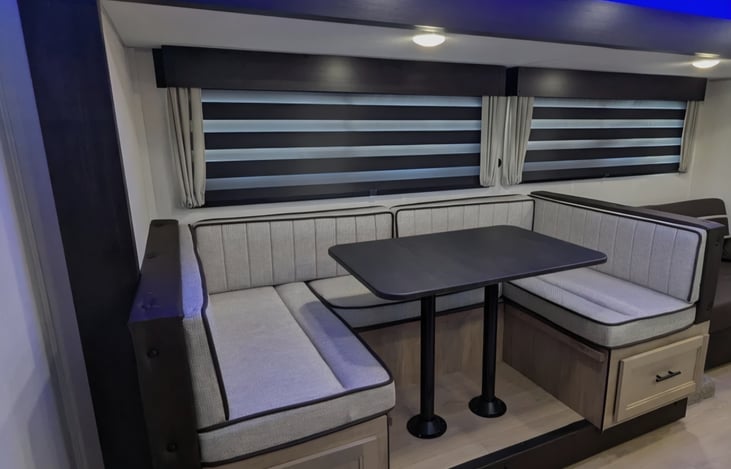 Dining room table that turns into kitchen bed