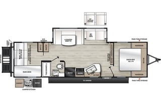 BRAND NEW! 2025 Catalina Legacy 293QBCK Bunk House